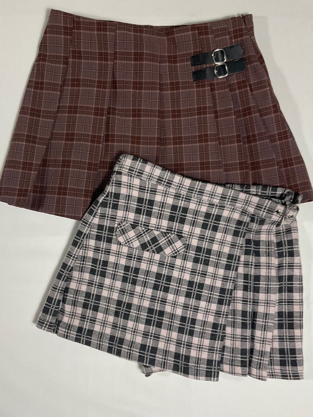 Bundle of 2 Plaid Zara Skorts Size 13-14